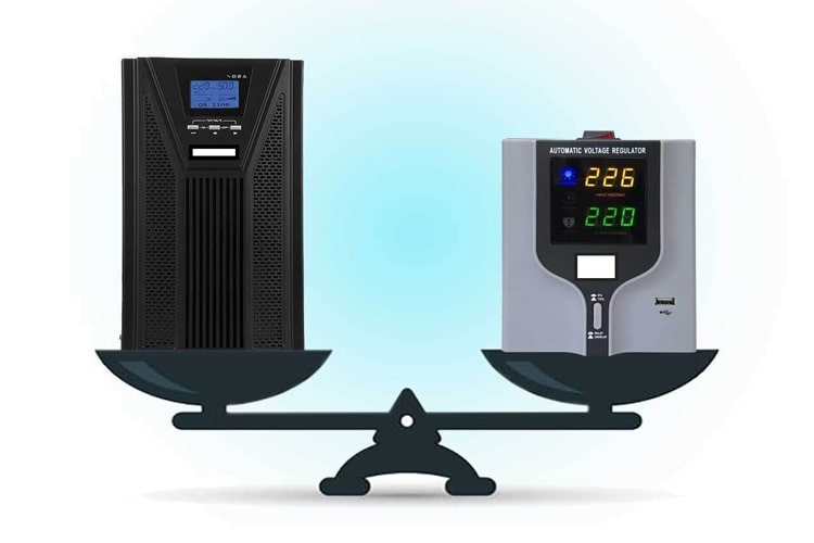 مقایسه ‌یو پی اس (ups) با استابلایزر