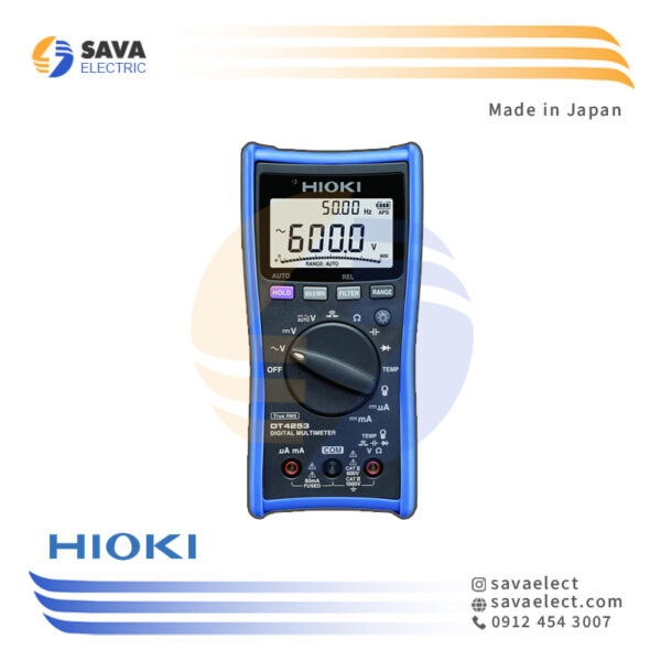 مولتی متر دیجیتال DT4253 دستی Hioki Japan