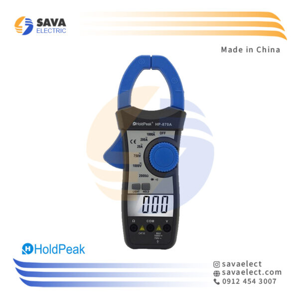 کلمپ متر دیجیتال HoldPeak China 870A