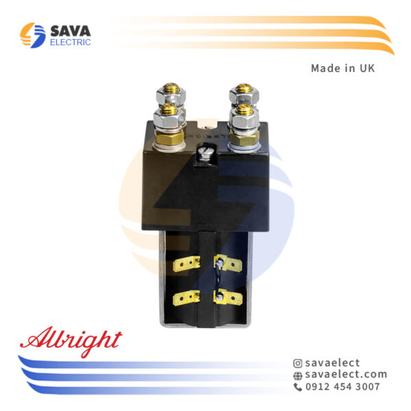کنتاکتور DC لیفتراک برقی 125 آمپر SW120-8 آلبرایت انگلیس