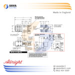 کنتاکتور DC لیفتراک برقی 150 آمپر SW181-4 آلبرایت انگلیس