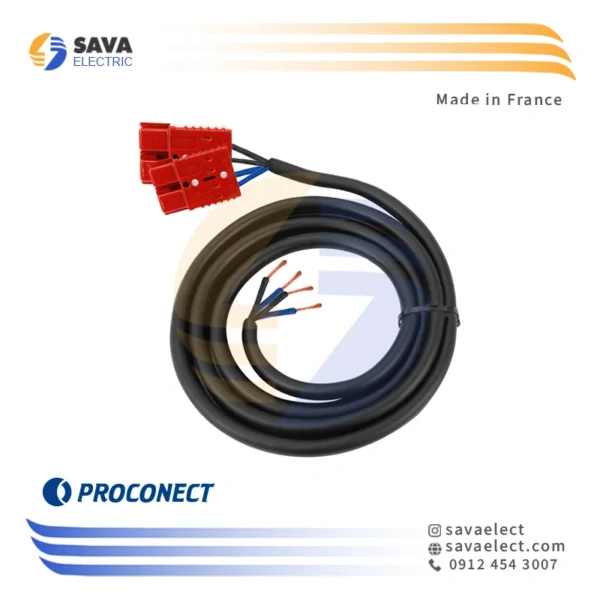 کانکتور با کابل ترانس اتوماتیک فاراتل AVR32F توان 8KVA پروکانکت فرانسه