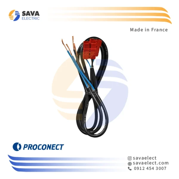 مشخصات فنی کانکتور با کابل ترانس اتوماتیک فاراتل مدل AVR32F پروکانکت فرانسه
