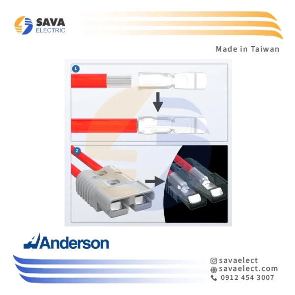 سوکت با کابل استابلایزر فاراتل SB-STB12000M توان 12KVA اندرسون تایوان