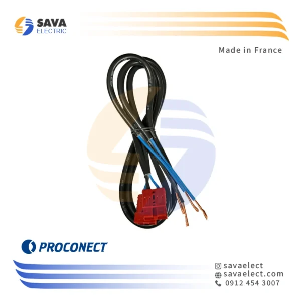 مشخصات فنی کانکتور با کابل ترانس اتوماتیک فاراتل مدل AVR32F پروکانکت فرانسه
