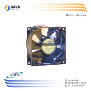 فن 80*80 بلبرینگی 12ولت DC آدا تایوان ADDA TAIWAN