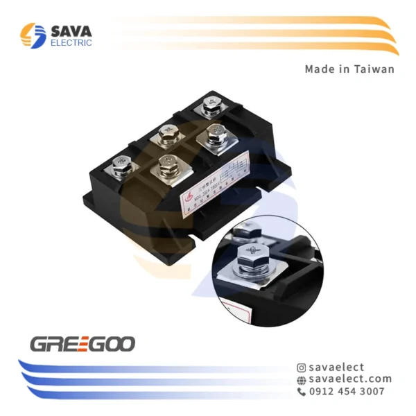 پل دیود سه فاز MDS-200-16F گریگو تایوان