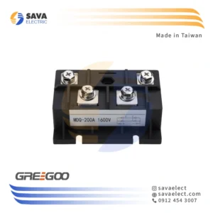 پل دیود تک فاز MDQ-200-16F گریگو تایوان