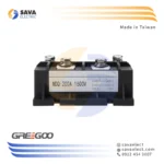 پل دیود تک فاز MDQ-200-16F گریگو تایوان