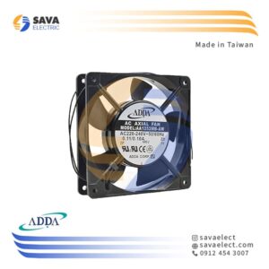 فن120*120 بلبرینگی 230ولت AC آدا تایوان ADDA TAIWAN