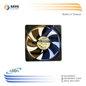 فن تابلویی120*120 بلبرینگی 24VDC آدا تایوان