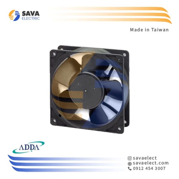 فن 120*120 بلبرینگی 24ولت DC آدا تایوان ADDA
