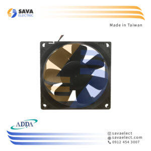 فنAD1224UB-F51بلبرینگی 120*120*38 میلی متر(9.12W)(2سیم)آدا تایوان