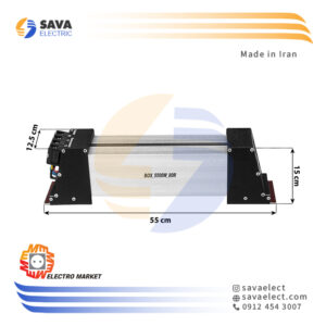 مقاومت ترمز آلومینیومی 25 اهم 7500 وات EM7500W.25R الکترومارکت